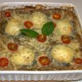 Gratin d'aubergines au chèvre