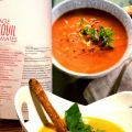 Potage aux tomates et fenouil