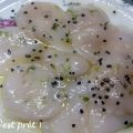 Carpaccio de Saint-Jacques au Combava