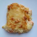 Gratin de saumon franco-anglais
