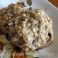 Biscuits aux bananes, gruau et chocolat