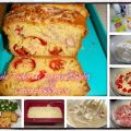 Cake Jambon de Bayonne et tomates