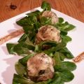 Champignons farcis au Poulet, Câpres et fromage[...]