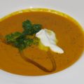 Crème de carotte au curcuma de  Stefano