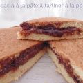 Focaccia à la pâte à tartiner (à la poêle)