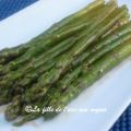 ASPERGES AU VINAIGRE BALSAMIQUE