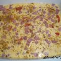 Recette de clafoutis de tomates au jambon