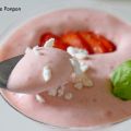 Mousse de fraises parfumée au gingembre et[...]
