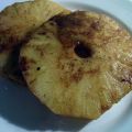 Ananas mariné aux épices & grillé