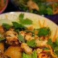 Bo bun au poulet à la citronnelle