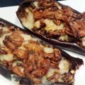 Aubergines farcies aux champignons et à la[...]