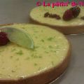Tarte framboise-passion