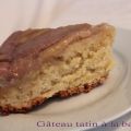 Gâteau tatin à la banane