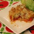 Crumble aux tomates, chapelure panko, emmenthal[...]