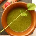 Soupe de fanes de radis biscuit au sésame