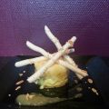 Parfait au safran, brunoise de pomme et ananas[...]