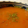 Velouté potiron et poivron