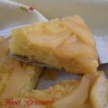 Gâteau renversé aux poires