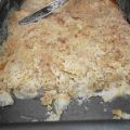 Crumble poire-noisettes