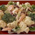 Salade de brocoli et chou-fleur, Recette[...]