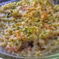 Mac n' cheese aux poires, roquefort et noix de[...]