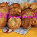 Cookies de chocolate branco e canneberges