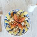 Salade de melon vert, poires, figues, roquefort[...]