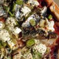 Pizza à la sardine et aux poireaux, Recette[...]