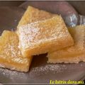 CARRES AU CITRON DE MARTHA STEWART