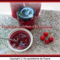 Confiture de cerises à la badiane