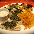 Aiglefin au pesto de basilic express