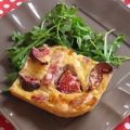 flan de figues au bacon et au chèvre