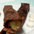 Crêpes vegan au chocolat, compotée de fruits et[...]