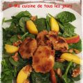 Chèvre croustillant aux pêches et aux amandes[...]