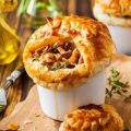 Tourte à la dinde et aux girolles