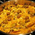 Poulet marocain aux olives