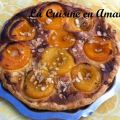 Tarte aux pêches à la crème d'amande