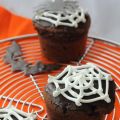 Cupcakes chocolat et toile d'araignée pour[...]