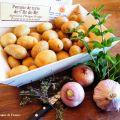 Les pommes de terre nouvelles de l'Ile de Ré