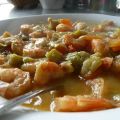 Curry de crevettes