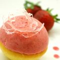 Sphère mi financier mi fraise