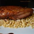 Magret de canard sauce soja et miel