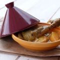 Tajine de pintade aux pêches