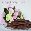 Cookies double chocolat coeur moelleux