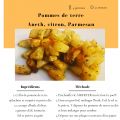 Pommes de terre à l'aneth, citron et parmesan