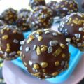 Cake pops tout chocolat, Recette Ptitchef