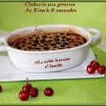 Clafoutis aux cerises, à l'amande et kirsch