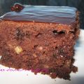 GÂTEAU BANANES ET TRIPLE CHOCOLAT
