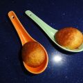Mini-madeleines au lemon curd