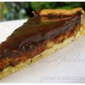 Tarte au caramel croquant et au chocolat